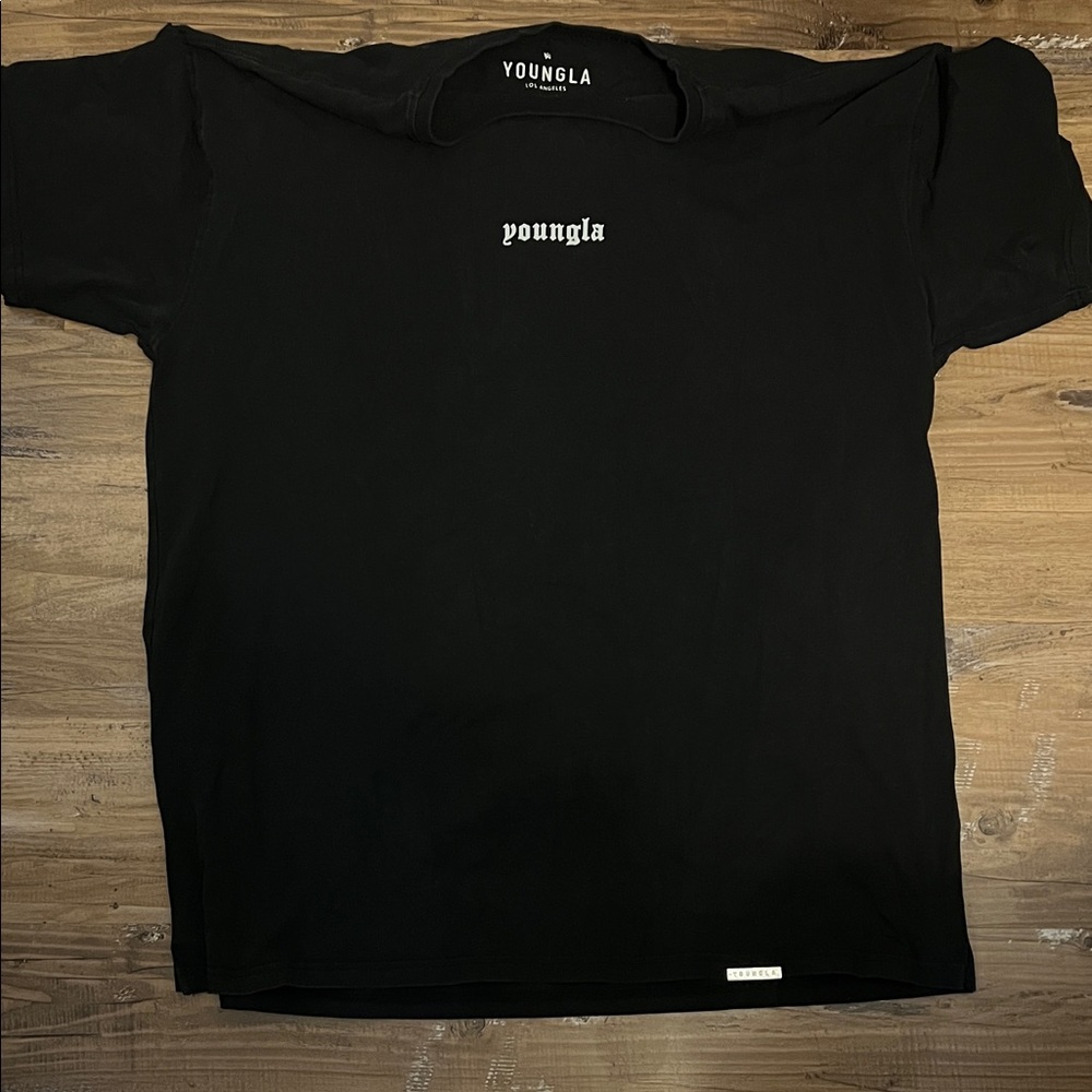 YoungLA Classic Black Short Sleeve Tee